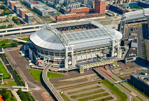 Amsterdam ArenA vista aerea