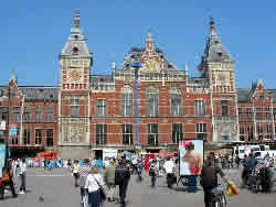 Centraal station - Ámsterdam