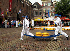 Mercado de queso de Edam