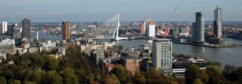 Rotterdam skyline